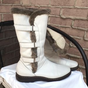 ARA FITNESS Adjustable Velcro Closure Winter Boots